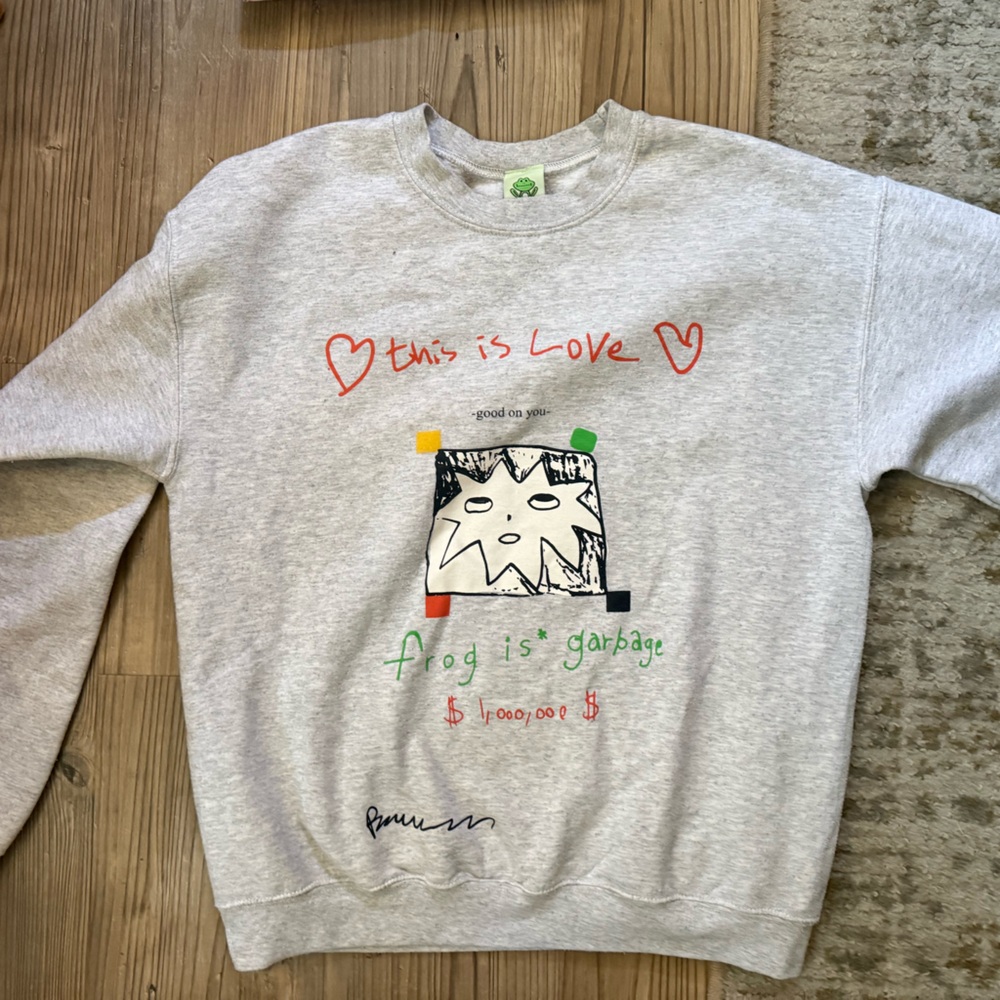 FROG Heather Gray Graphic Sweatshirt